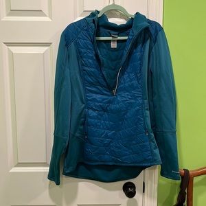 Champion XXL Quarter Zip Blue Jacket
